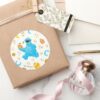 Crayon_Cookie_Monster_Cookie_Pattern_Classic_Round_Sticker_5 Crayon Cookie Monster Cookie Pattern Classic Round Sticker