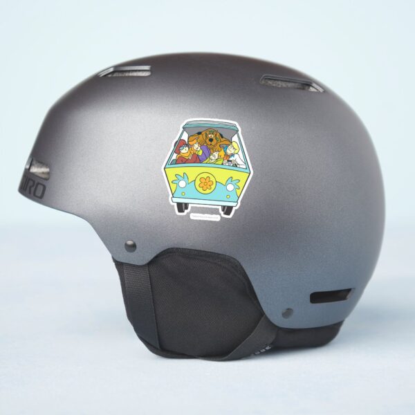 Crowded In The Mystery Machine Sticker