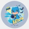 Cuter_Than_Cute_Batman_Classic_Round_Sticker_1 Cuter Than Cute Batman Classic Round Sticker