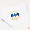 Cuter_Than_Cute_Tiny_&_Tough_Batman_Classic_Round_Sticker_3 Cuter Than Cute Tiny Tough Batman Classic Round Sticker