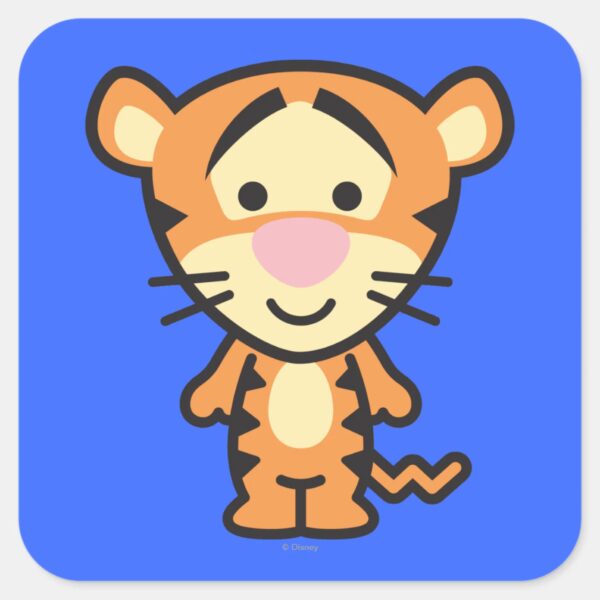 Cuties_Tigger_Square_Sticker_1 Cuties Tigger Square Sticker