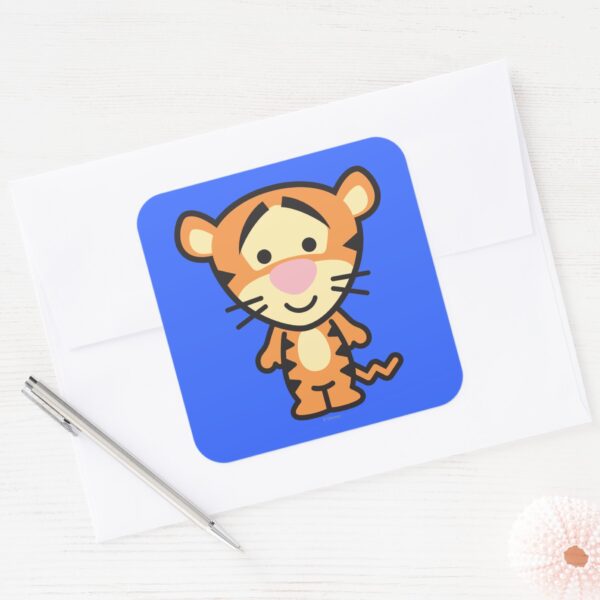 Cuties_Tigger_Square_Sticker_3 Cuties Tigger Square Sticker