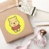 Cuties_Winnie_the_Pooh_Classic_Round_Sticker_5 Cuties Winnie The Pooh Classic Round Sticker