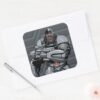 Cyborg Square Sticker