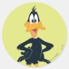 DAFFY_DUCK™_CLASSIC_ROUND_STICKER_1 DAFFY DUCK™ CLASSIC ROUND STICKER