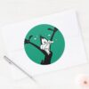 DAFFY DUCK™ Excited Classic Round Sticker