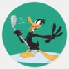 DAFFY_DUCK™_Singing_Classic_Round_Sticker_1 DAFFY DUCK™ Singing Classic Round Sticker