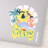 DAFFY_DUCK™_Surfing_-_Gnarly_Sticker_7 DAFFY DUCK™ Surfing Gnarly Sticker