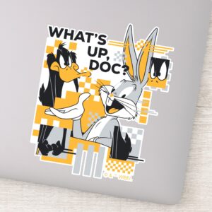DAFFY DUCK™ BUGS BUNNY™ Glitch Sticker