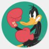 DAFFY_DUCK™_the_Boxer_Classic_Round_Sticker_1 DAFFY DUCK™ The Boxer Classic Round Sticker