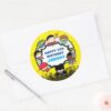 DC_Comics___Justice_League_-_Chibi_Birthday_Classic_Round_Sticker_3 DC Comics Justice League Chibi Birthday Classic Round Sticker