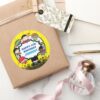 DC_Comics___Justice_League_-_Chibi_Birthday_Classic_Round_Sticker_5 DC Comics Justice League Chibi Birthday Classic Round Sticker