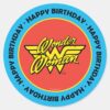 DC_Comics___Wonder_Woman_Logo___Happy_Birthday_Classic_Round_Sticker_1 DC Comics Wonder Woman Logo Happy Birthday Classic Round Sticker