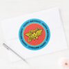 DC_Comics___Wonder_Woman_Logo___Happy_Birthday_Classic_Round_Sticker_3 DC Comics Wonder Woman Logo Happy Birthday Classic Round Sticker