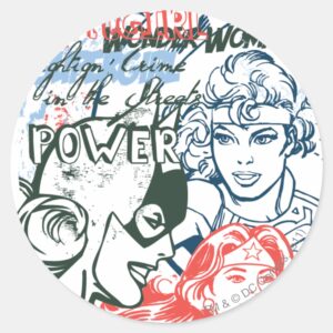 DC Originals Spaced Out Classic Round Sticker