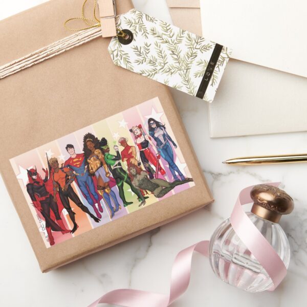 DC_Pride_Comic_Cover_2022_Variant_Rectangular_Sticker_4 DC Pride Comic Cover 2022 Variant Rectangular Sticker