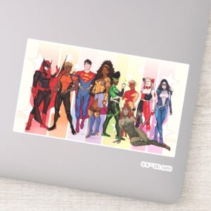 DC Pride Comic Cover 2022 Variant Sticker