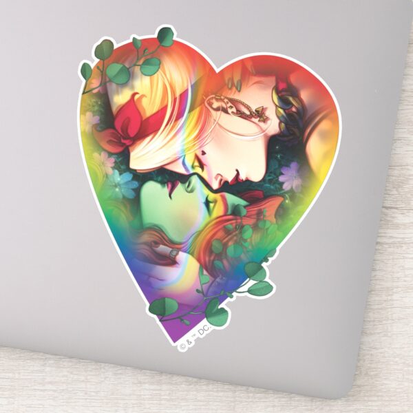 DC_Pride_Harley_Quinn_&_Poison_Ivy_Comic_Cover_Sticker_1 DC Pride Harley Quinn Poison Ivy Comic Cover Sticker