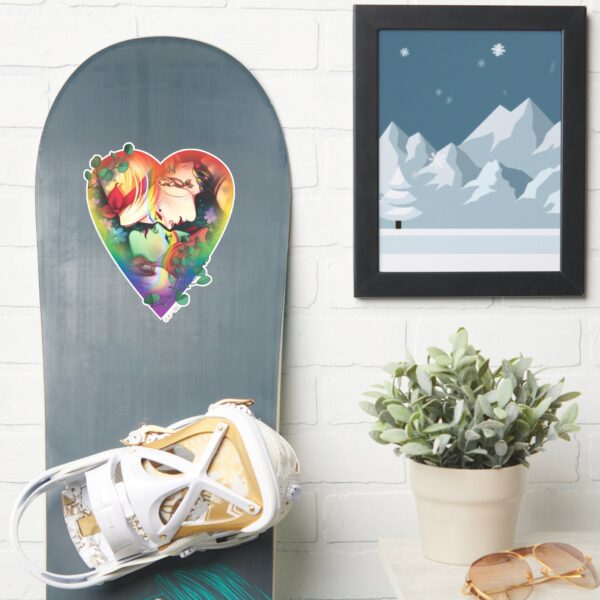 DC_Pride_Harley_Quinn_&_Poison_Ivy_Comic_Cover_Sticker_7 DC Pride Harley Quinn Poison Ivy Comic Cover Sticker