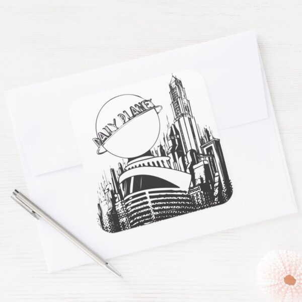 Daily Planet Square Sticker