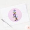 Daisy_Duck_Clubhouse___Cute_Classic_Round_Sticker_3 Daisy Duck Clubhouse Cute Classic Round Sticker