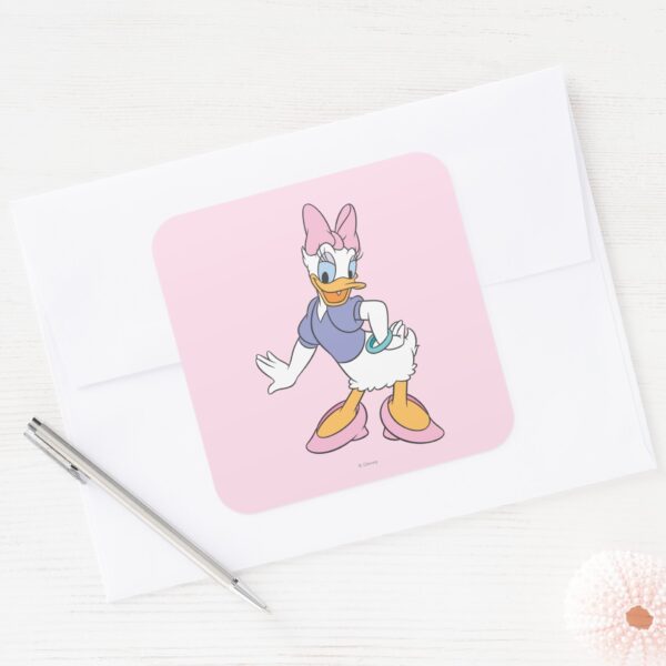 Daisy_Duck___Diva_Square_Sticker_3 Daisy Duck Diva Square Sticker