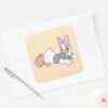 Daisy_Duck___Laying_Down_Square_Sticker_3 Daisy Duck Laying Down Square Sticker