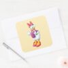 Daisy_Duck___Surprised_Square_Sticker_3 Daisy Duck Surprised Square Sticker