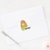Daphne Name Graphic Classic Round Sticker