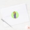Daphne Wondering Classic Round Sticker