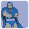 Darkseid Arms Crossed Square Sticker