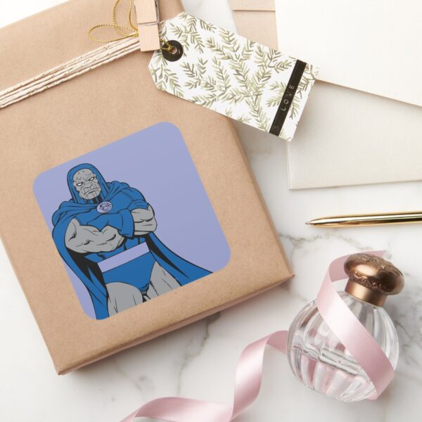 Darkseid Arms Crossed Square Sticker