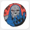 Darkseid Head Shot 2 Square Sticker