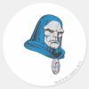 Darkseid_Head_Shot_Classic_Round_Sticker_1 Darkseid Head Shot Classic Round Sticker