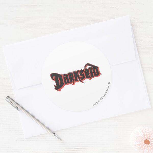 Darkseid Logo Classic Round Sticker