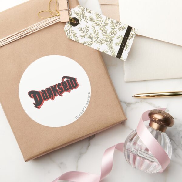 Darkseid Logo Classic Round Sticker