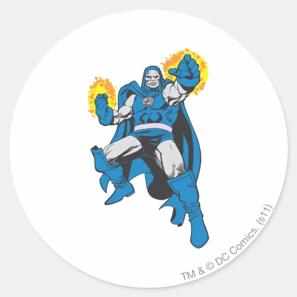 Darkseid The Omega Force Classic Round Sticker