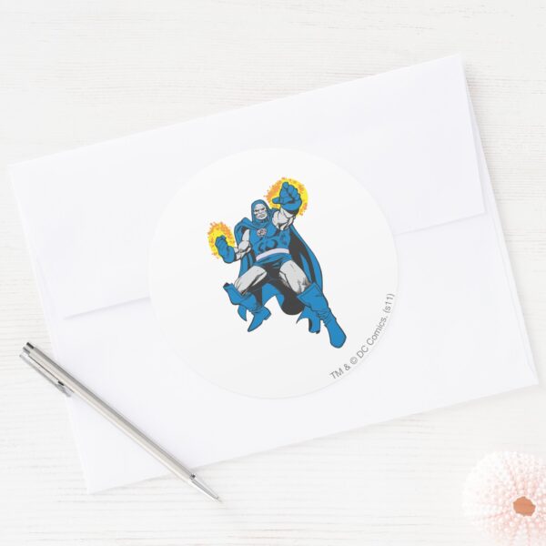 Darkseid The Omega Force Classic Round Sticker