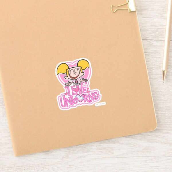 Dee_Dee_-_I_Love_Unicorns_Sticker_15 Dee Dee I Love Unicorns Sticker