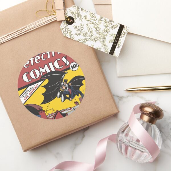 Detective_Comics_#27_Classic_Round_Sticker_5 Detective Comics 27 Classic Round Sticker