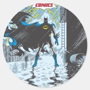 Detective Comics 587 Classic Round Sticker