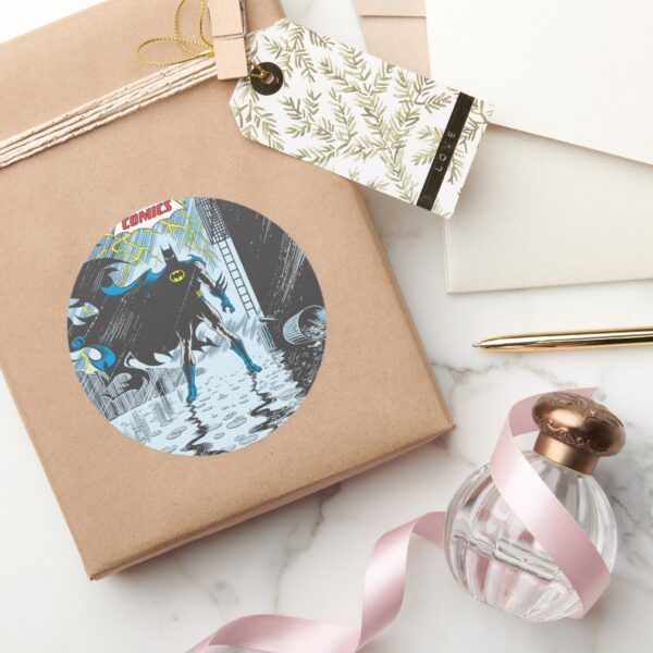 Detective_Comics_#587_Classic_Round_Sticker_5 Detective Comics 587 Classic Round Sticker