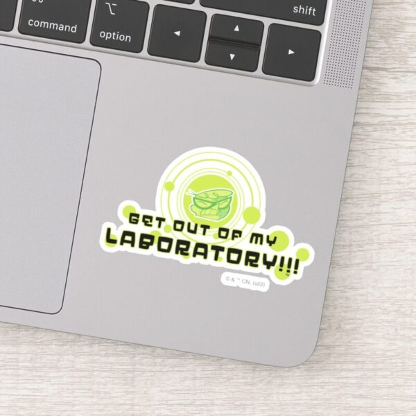 Dexter Get Out Of My Laboratory Sticker