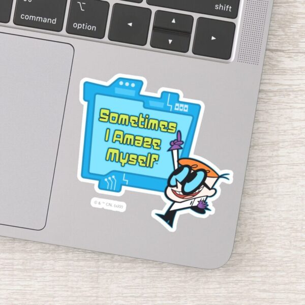 Dexter Sometimes I Amaze Myself Sticker