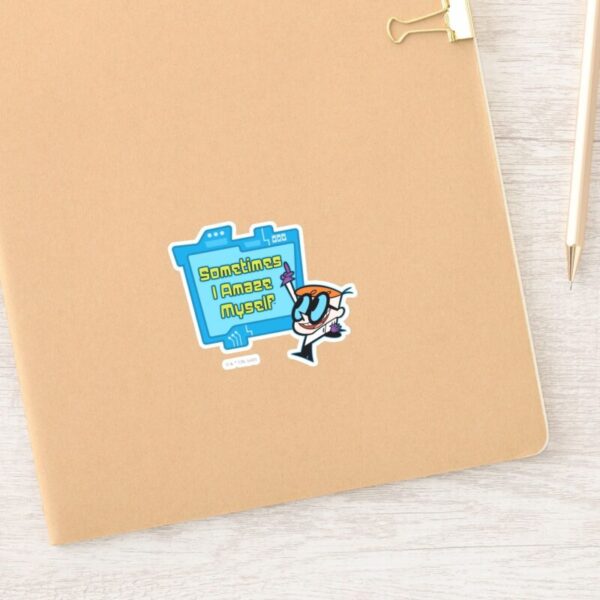 Dexter Sometimes I Amaze Myself Sticker