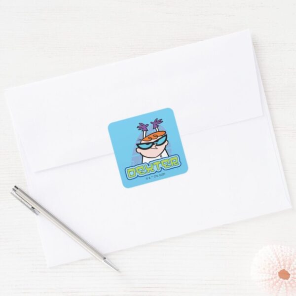Dexter_Character_Name_Graphic_Square_Sticker_3 Dexter Character Name Graphic Square Sticker