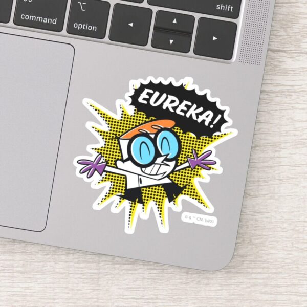 Dexter__Eureka!__Halftone_Callout_Graphic_Sticker_14 Dexter Eureka Halftone Callout Graphic Sticker