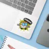 Dexter Eureka Halftone Callout Graphic Sticker