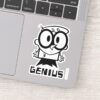 Dexter Genius Outline Graphic Sticker