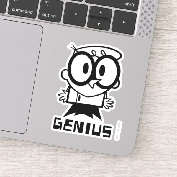 Dexter__Genius__Outline_Graphic_Sticker_14 Dexter Genius Outline Graphic Sticker